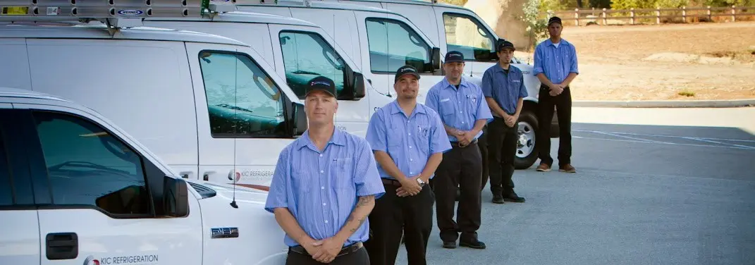 KIC Refrigeration crew ready for Mini Split Repair jobs across Leon Valley